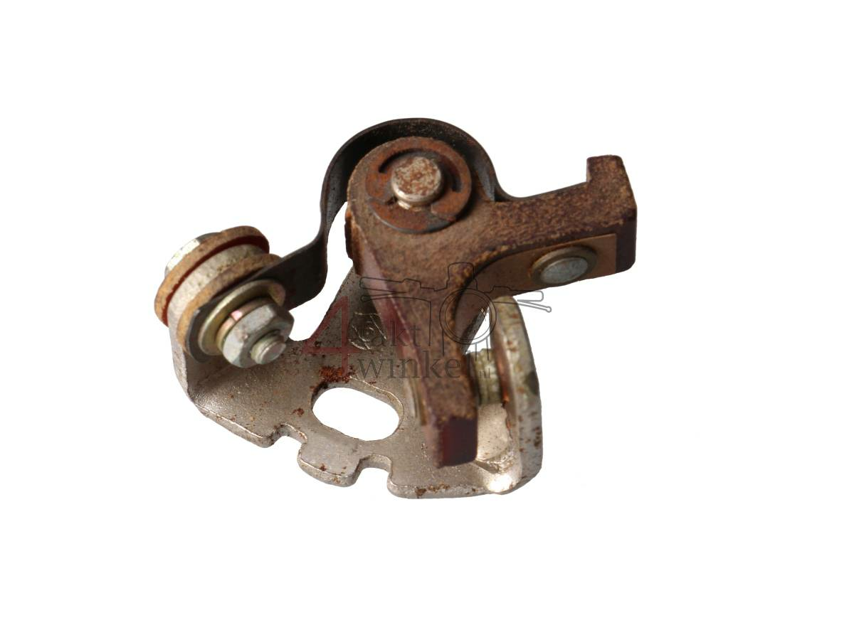 Contactpunten C310, C320, 4mm asje, origineel Honda, NOS