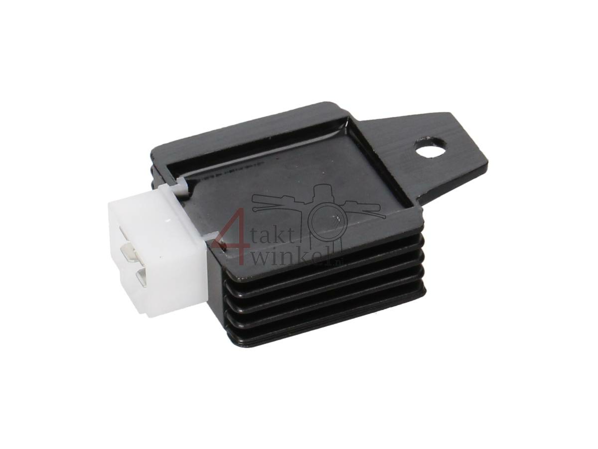 Spanningsregelaar, 12v 4-polig accu &amp; verlichting, massa vrij, Lifan, YX