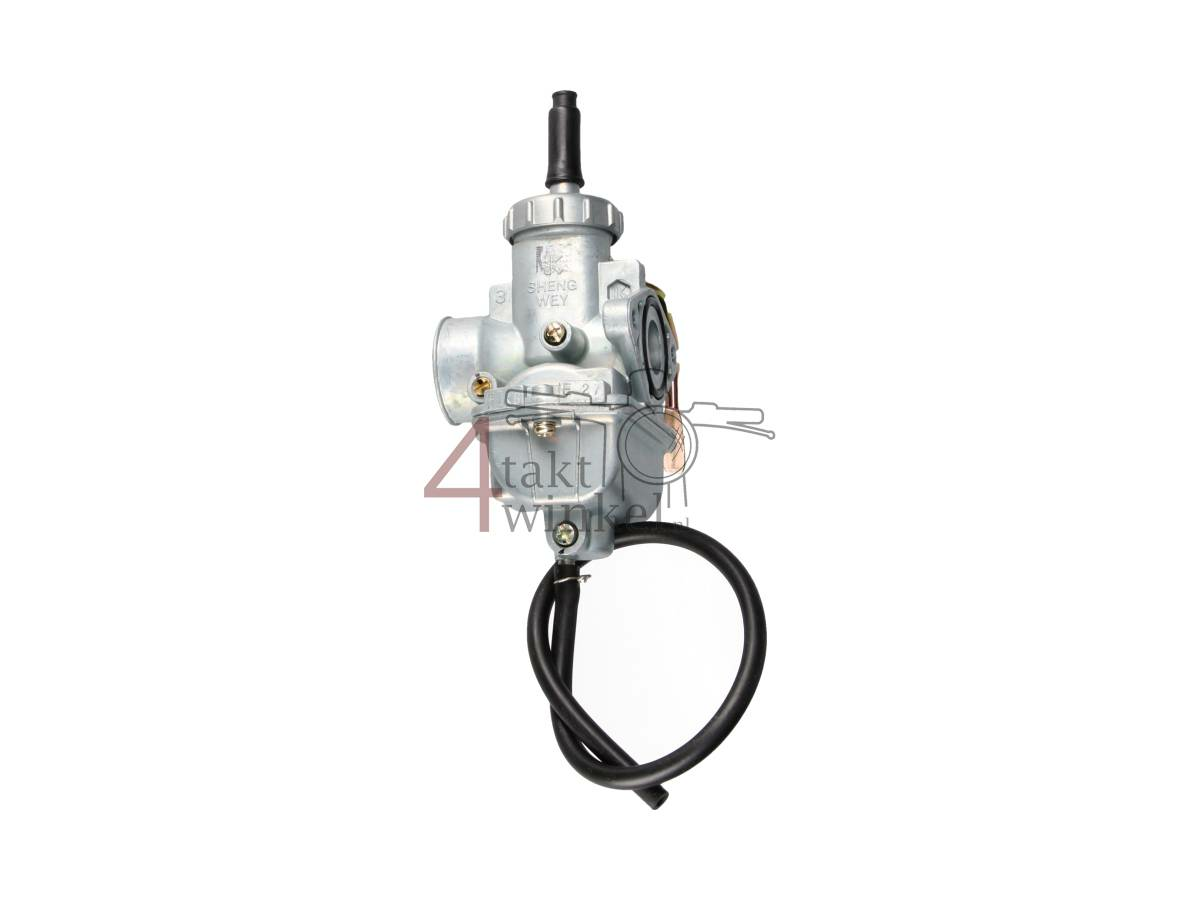 Carburateur, 16mm, brede flens, Sheng wey, past op SS50, CB50