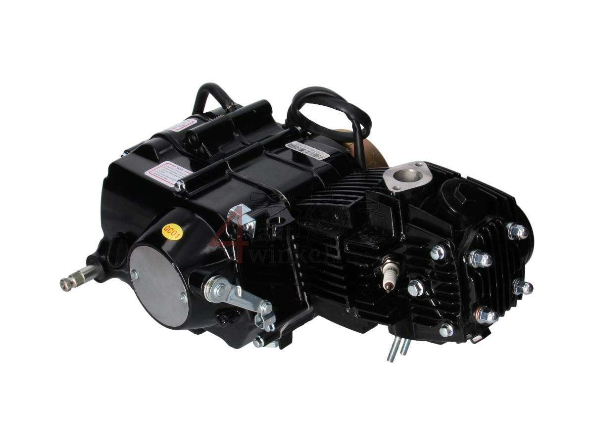 Motorblok, 107cc, handkoppeling, Lifan, 4-bak, zwart