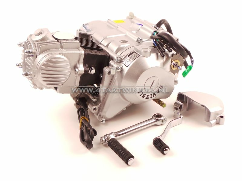 Motorblok,  50cc, handkoppeling, YX, 4-bak, met startmotor