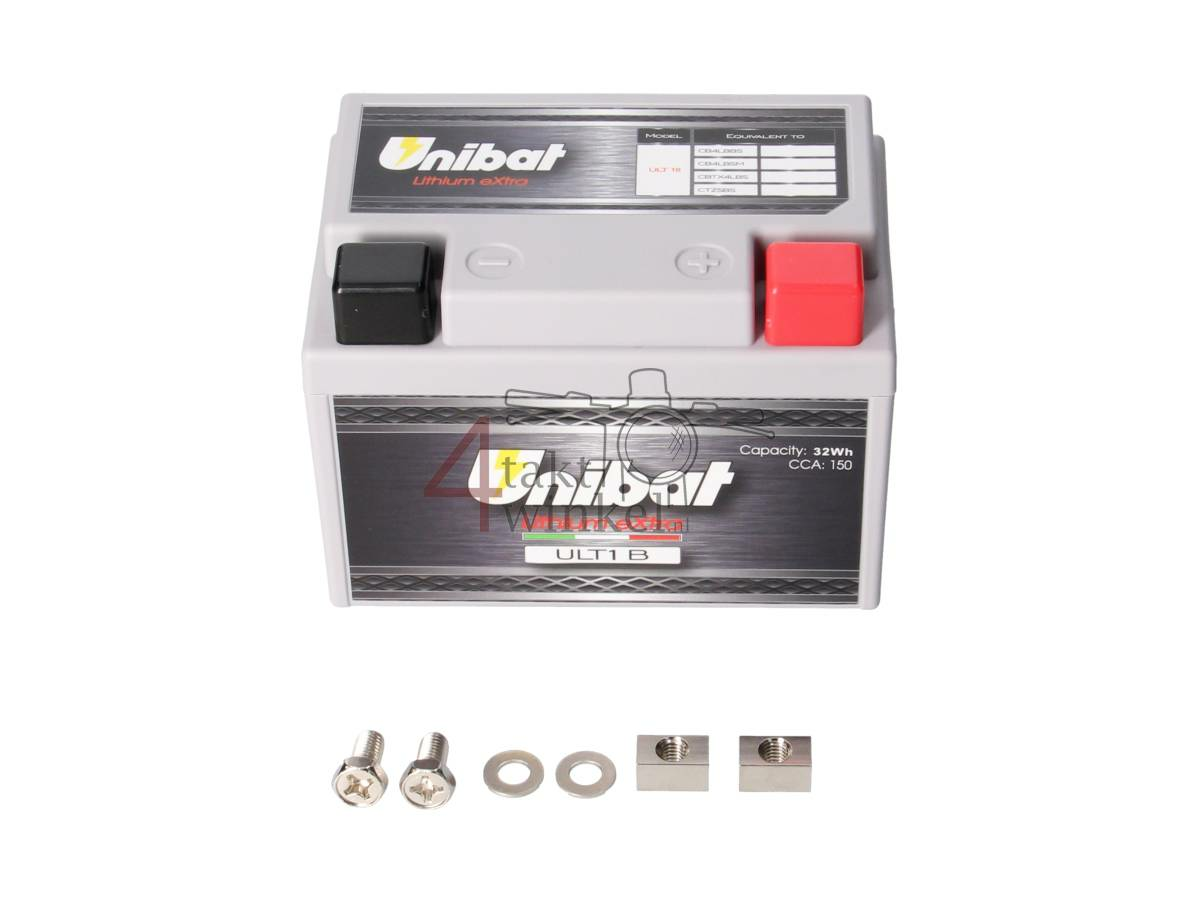 Accu Lithium 12 volt UNIBAT LiFePO4