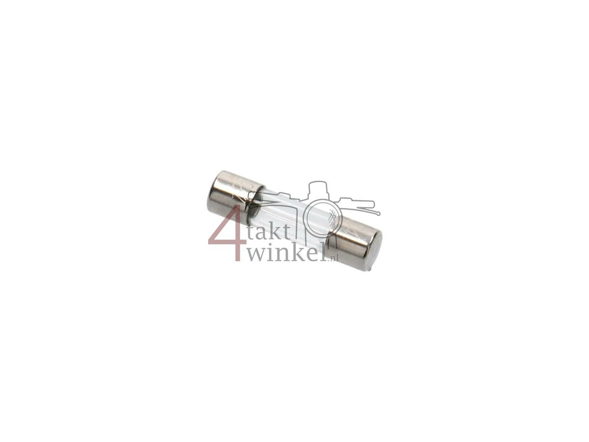 Zekering, glas, 25 mm, 15 ampere , OEM HONDA