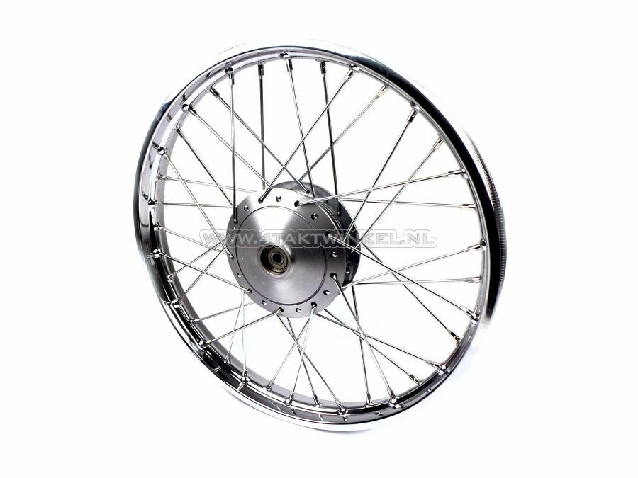 Wiel compleet, voorwiel, 17", OT, past op C50, CD50, SS50