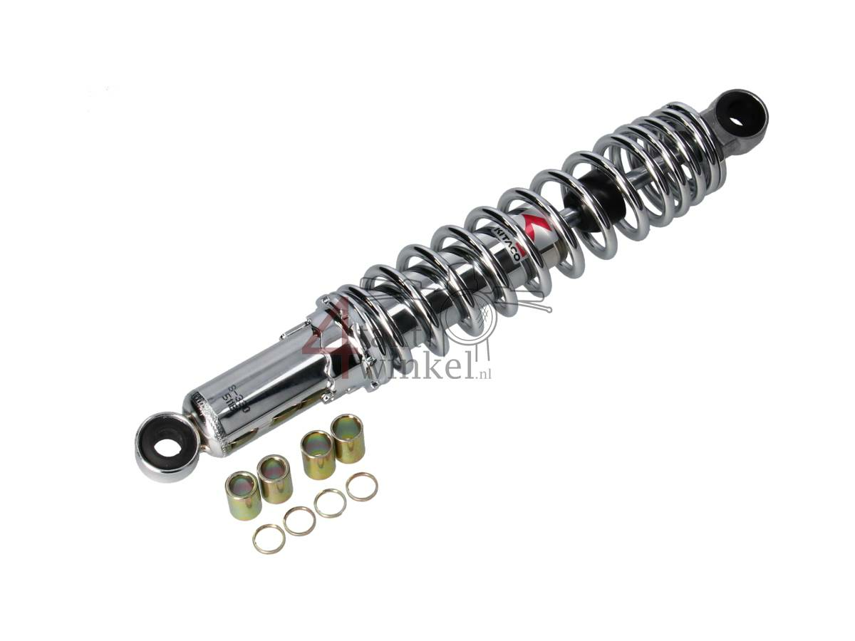 Schokbreker 330mm Kitaco chroom, per stuk