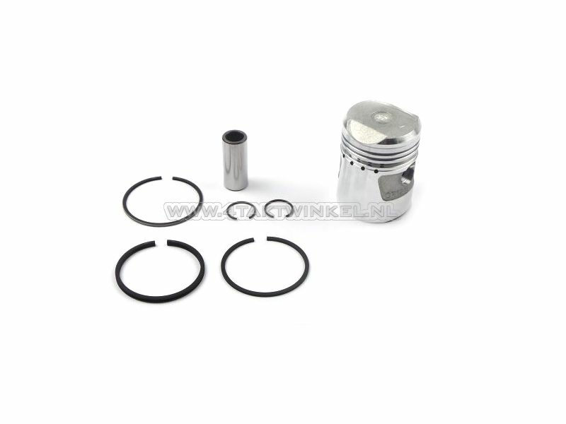 Zuiger set 50cc 6v 39,25mm 1e overmaat