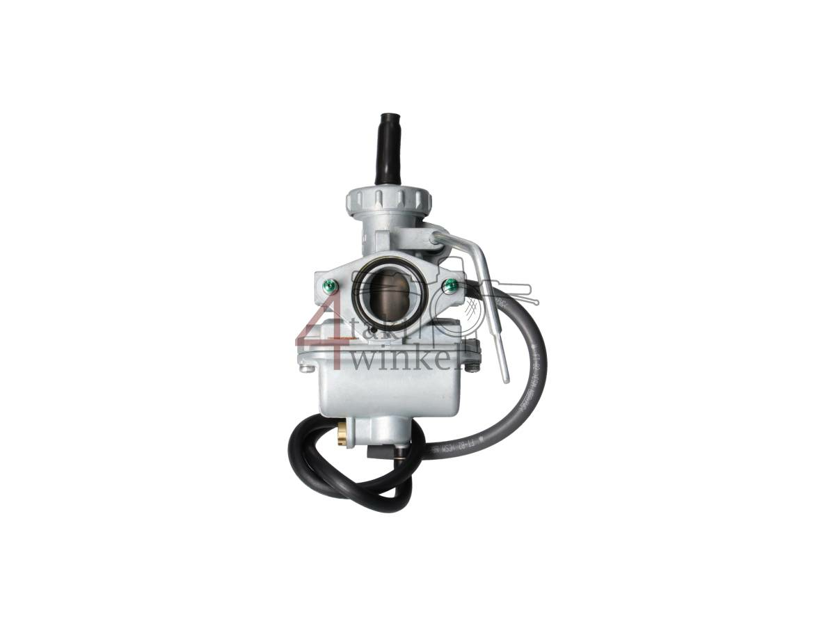 Carburateur, 20mm, brede flens, Keihin Japan, past op SS50, CB50