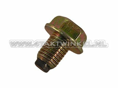Olie aftapplug magnetisch m12 x 1,5 type 2
