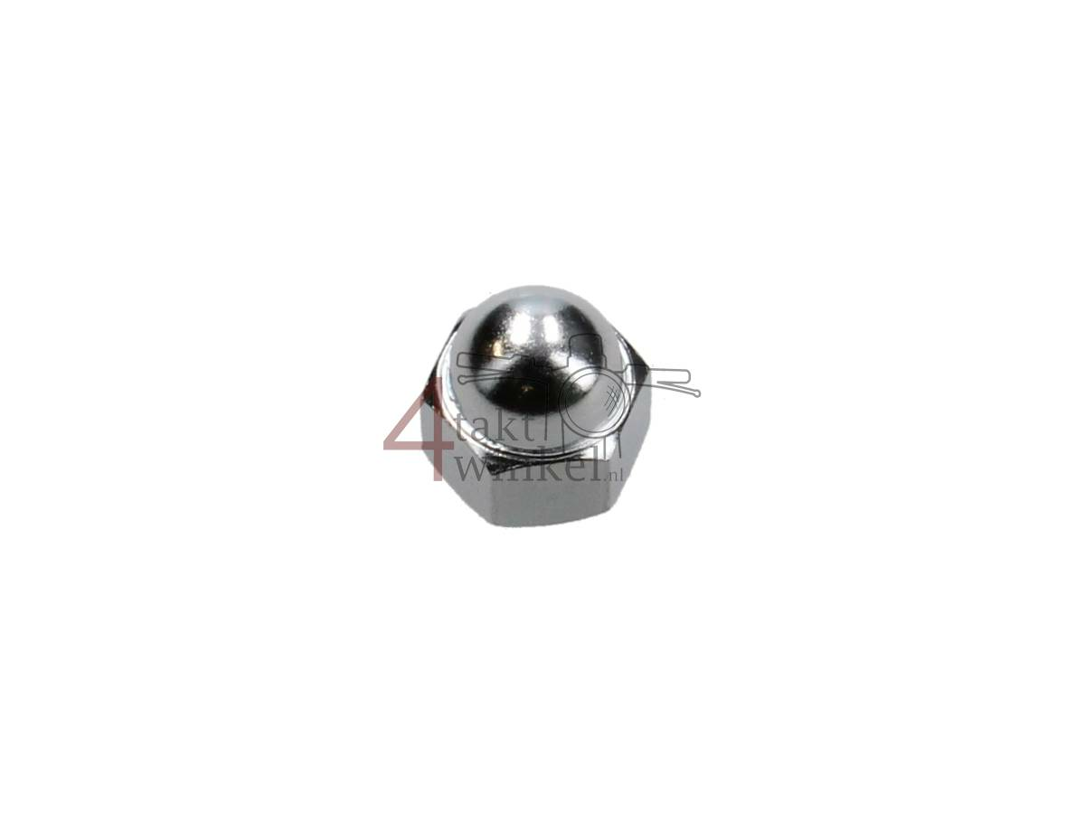 Dopmoer m10 x 1,25 chroom, origineel Honda