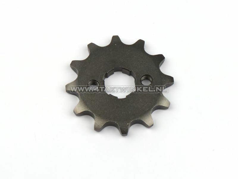 Voortandwiel, 420 ketting, 17mm as, 12, SS50, C50, Dax, origineel Honda