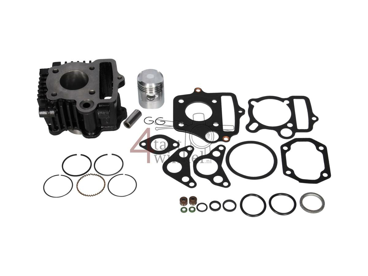 Cilinderset, met zuiger &amp; pakking 50cc, Honda OT