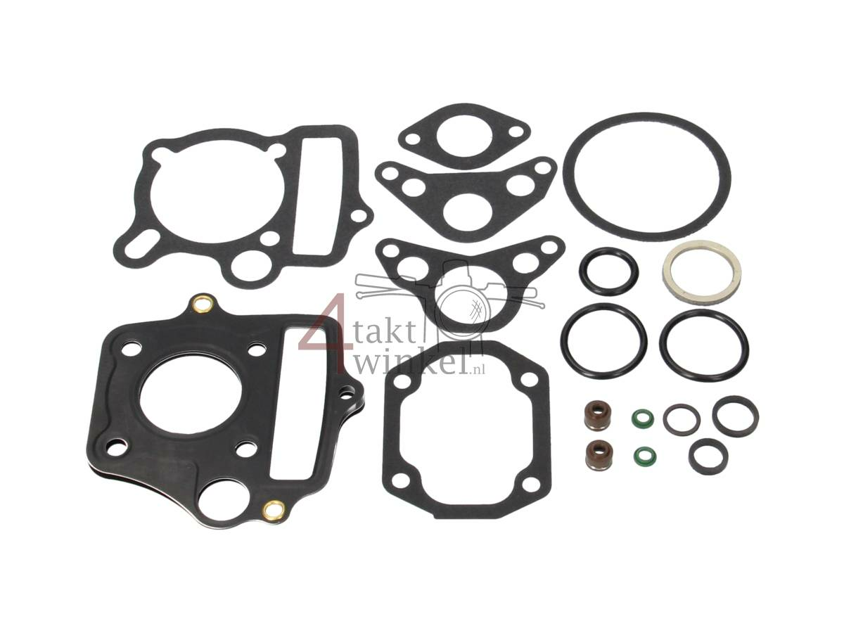 Pakkingset A, kop &amp; cilinder, 39mm, 50cc, past op SS50, C50, Dax, A-kwaliteit