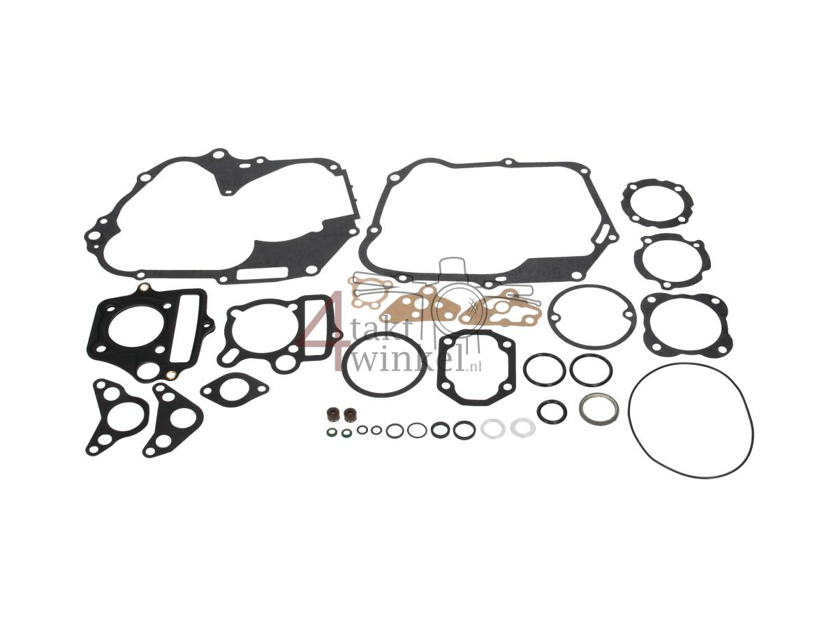 Pakkingset A-B, compleet, 70cc, 85cc, A-kwaliteit, past op SS50, C50, Dax