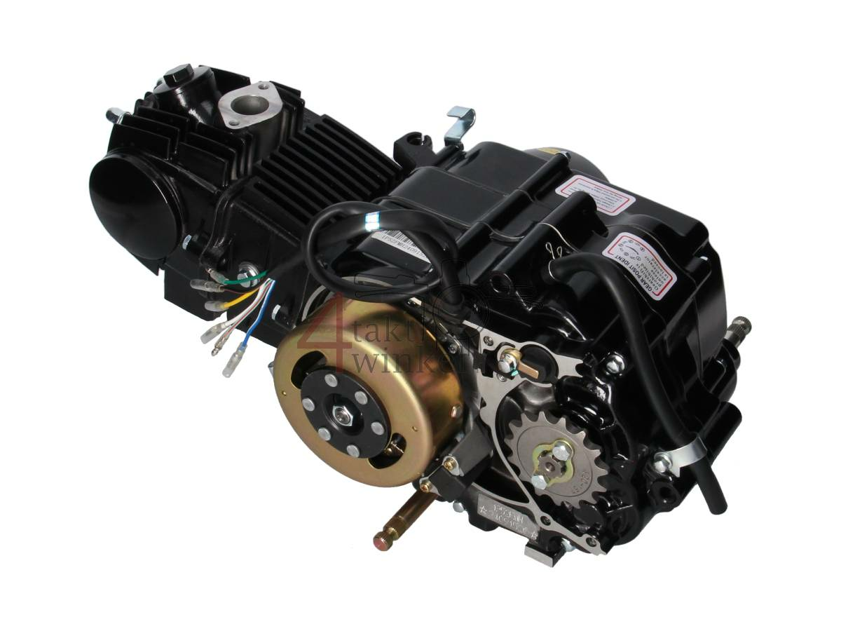 Motorblok, 107cc, handkoppeling, Lifan, 4-bak, zwart