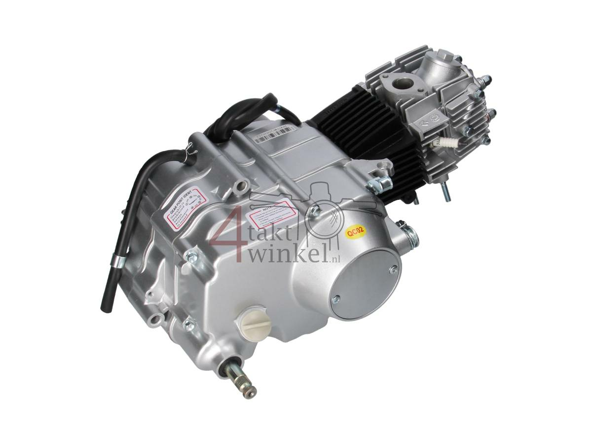 Motorblok,  85cc, handkoppeling, Lifan, 4-bak, zilver