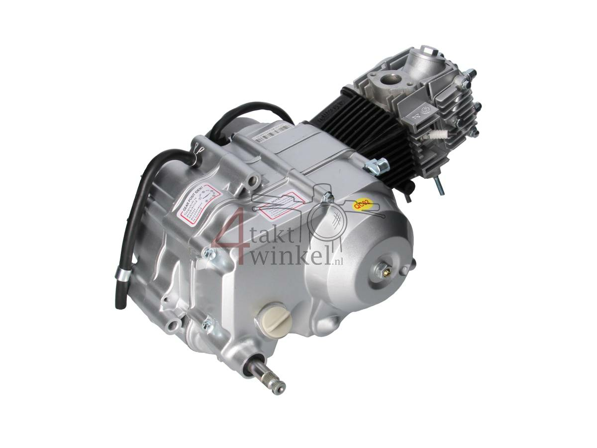 Motorblok,  50cc, semi-automaat, Lifan, 4-bak, zilver