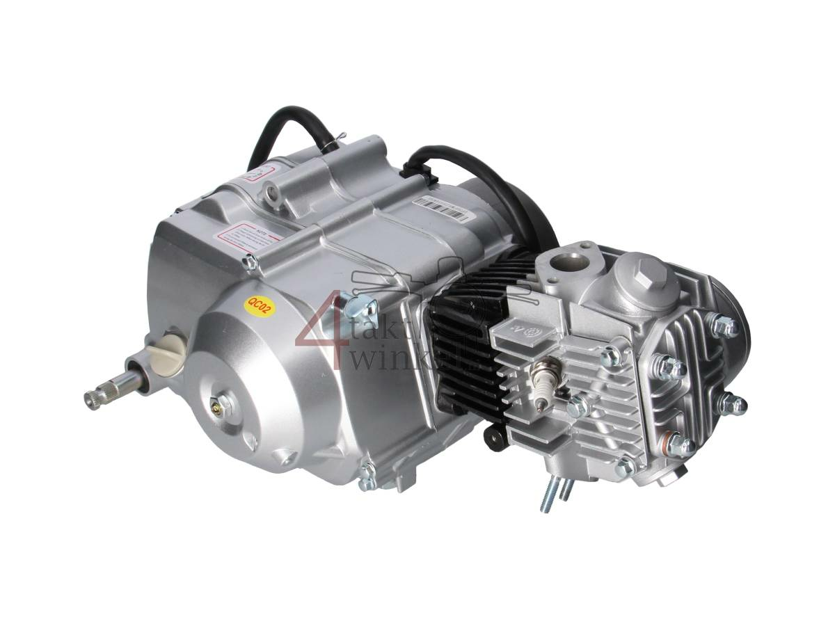 Motorblok,  50cc, semi-automaat, Lifan, 4-bak, zilver