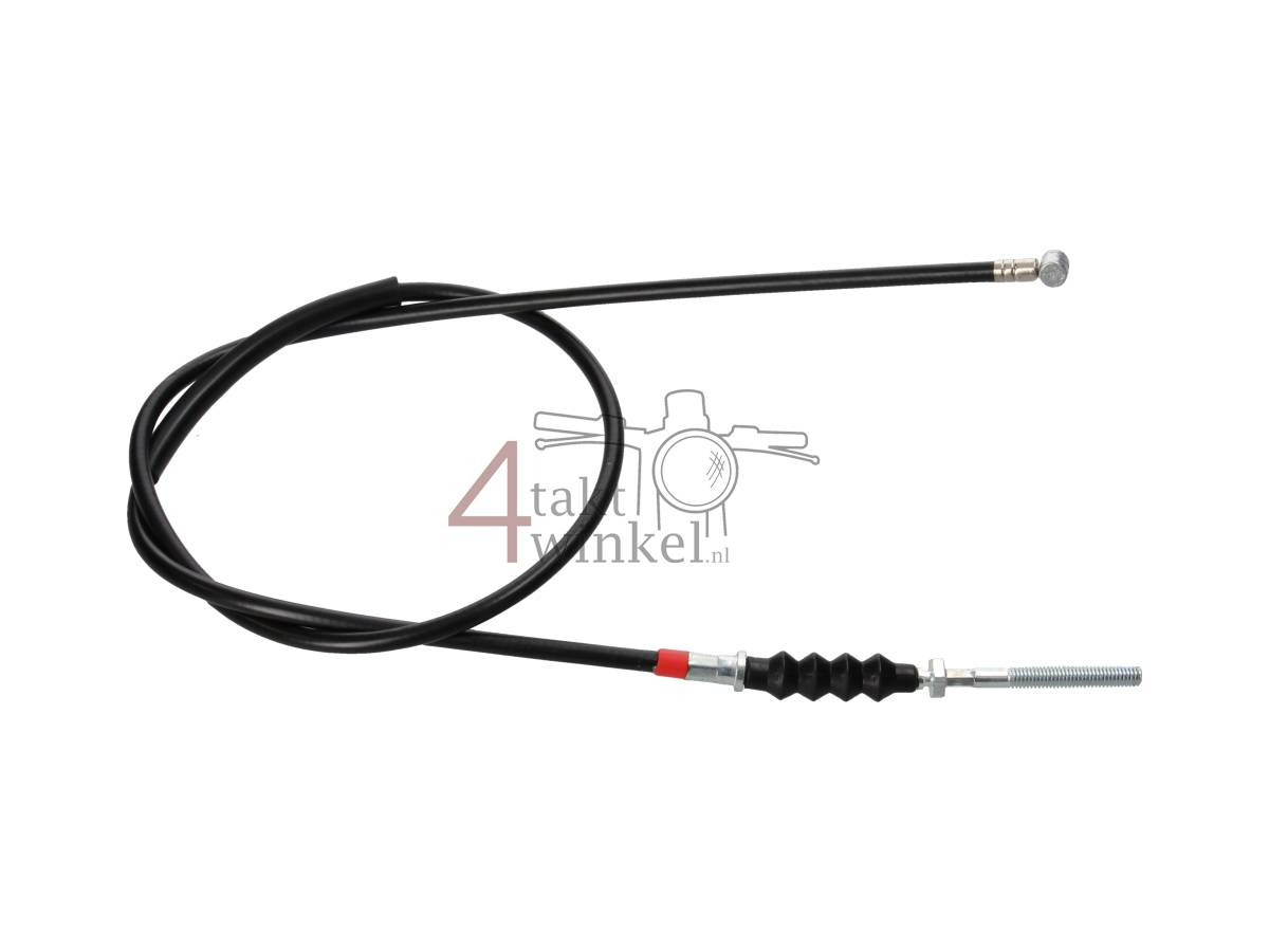 Remkabel 95cm, past op SS50 standaard lengte, zwart, A-kwaliteit