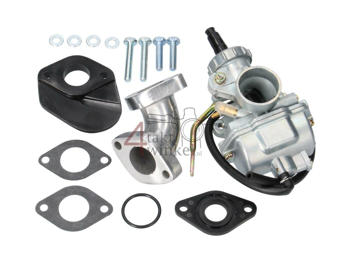Carburateur set, Dax, Monkey, Madass, 20mm 70cc + Sheng Wey, A-kwaliteit