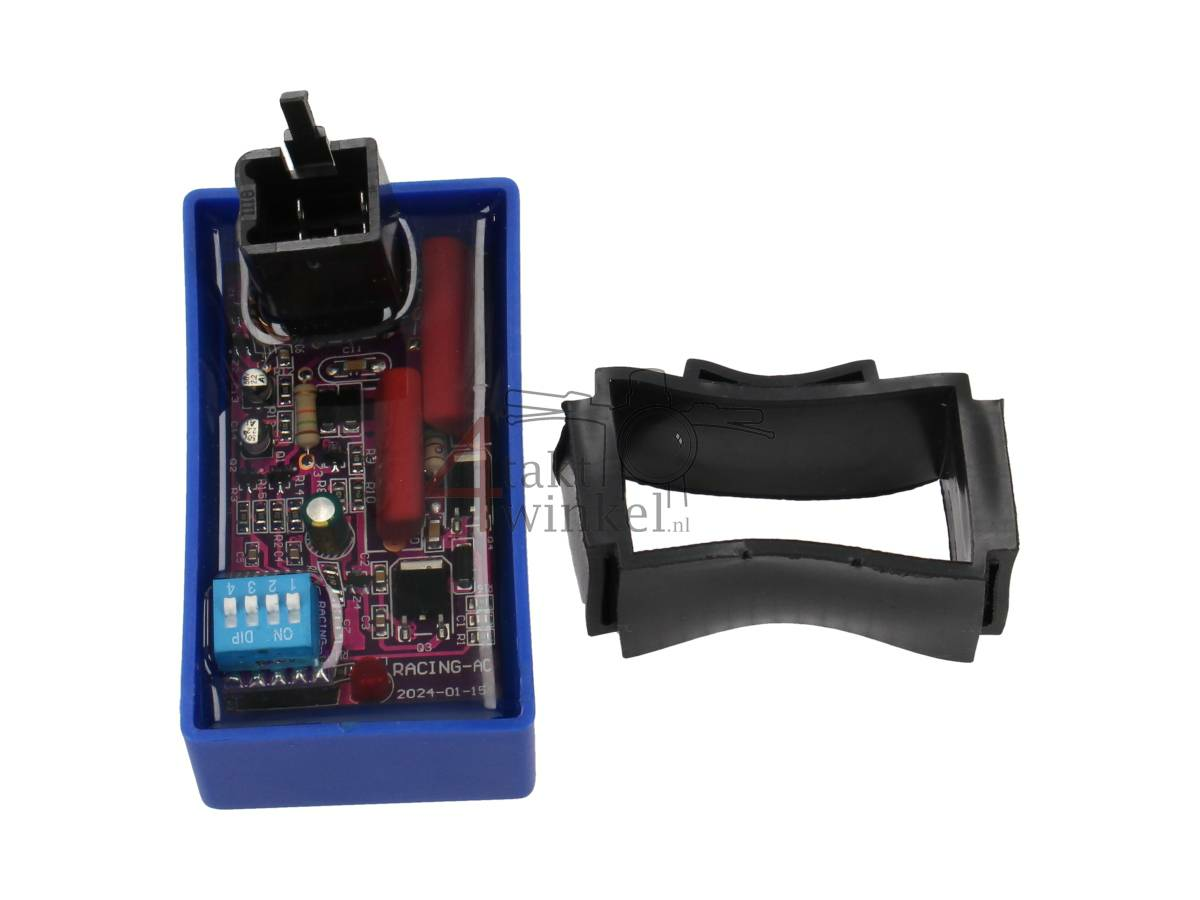 CDI-unit, AC, begrensd, instelbaar
