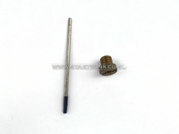 Vlotter naald & sluiter C50 valstroom carburateur, origineel Honda