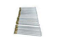 Spaken set, Novio, Amigo, PC50, 17" glans chroom