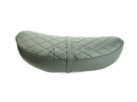 Buddy / zadel, Dax, hoog, ruit stiksel, 5,5 zwart