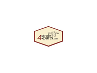 Sticker 4stroke-parts, zeskant