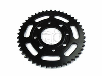 Achtertandwiel Mash Fifty, Skyteam Ace, 46 tands, 428 ketting, zwart