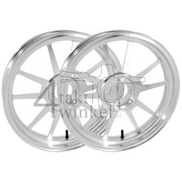 Wielen set, 17", C50, C70, C90 , Streetcub, tubeless type 1, Kepspeed