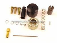 Revisie setje, C50 C70 OT 17mm valstroom carburateur, vlotter en gasschuif