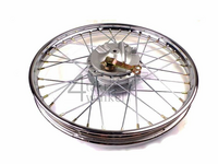 Wiel compleet, voorwiel, 17" met ankerplaat, past op SS50, CD50, CD50s Benly