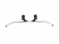 Hendel set universeel aluminium/zwart lang