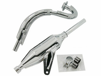 Uitlaat Repro, past op Z50a Monkey, originele look