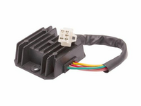 Spanningsregelaar, 12v 5-polig, vrouwelijk stekker