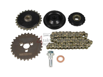 Distributieset, past op C90 NT, Lifan 85 tot 110, compleet