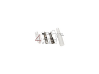 Stekker set, Japans bullet, 4mm,  man &amp; vrouw + huls