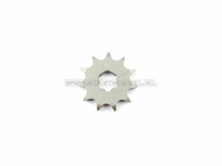 Voortandwiel, 428 ketting, 17mm as, 11, Mash, AGM, Hanway