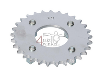 Achtertandwiel 29, past op SS50, CB50, CY50, Dax, Goud