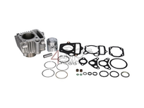 Cilinderset, met zuiger &amp; pakking 70cc, OT70 kop 49cc opdr. aluminium