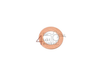 Pakking los, olie aftapplug ring, 12mm, koper