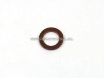 Ring  6mm, koper, origineel Honda