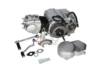Motorblok,  50cc, semi-automaat, Lifan, 4-bak, zilver