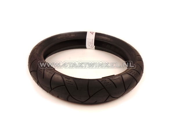 Buitenband 17 inch, sportief, 110-80-17