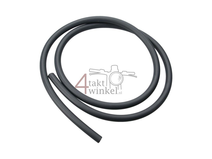Benzineslang, 5mm - 8mm, zwart, A-kwaliteit, per meter