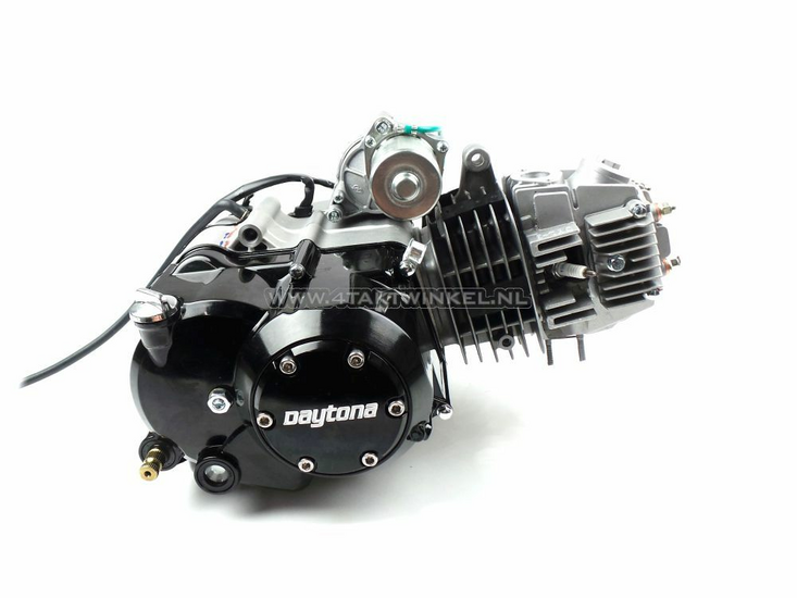 Motorblok, 125cc, semi-automaat, "Daytona" inclusief toebehoren