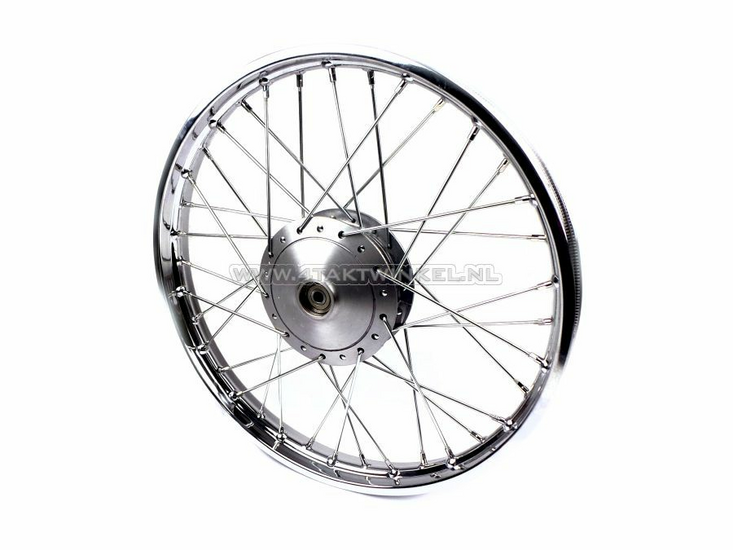 Wiel compleet, voorwiel, 17", OT, past op C50, CD50, SS50