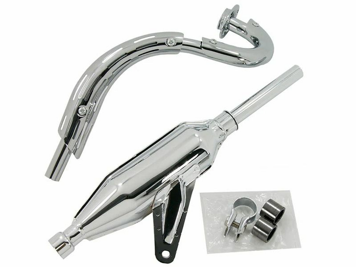 Uitlaat Repro, past op Z50a Monkey, originele look