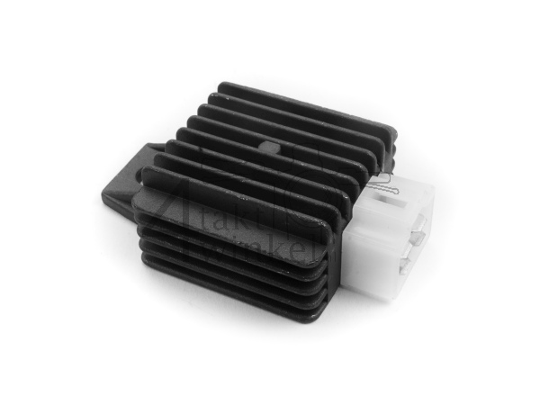 Spanningsregelaar, 12v 4-polig accu &amp; verlichting, massa vrij, Lifan, YX