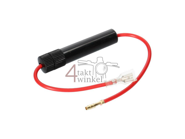 Zekeringhouder, glas zekering, originele look